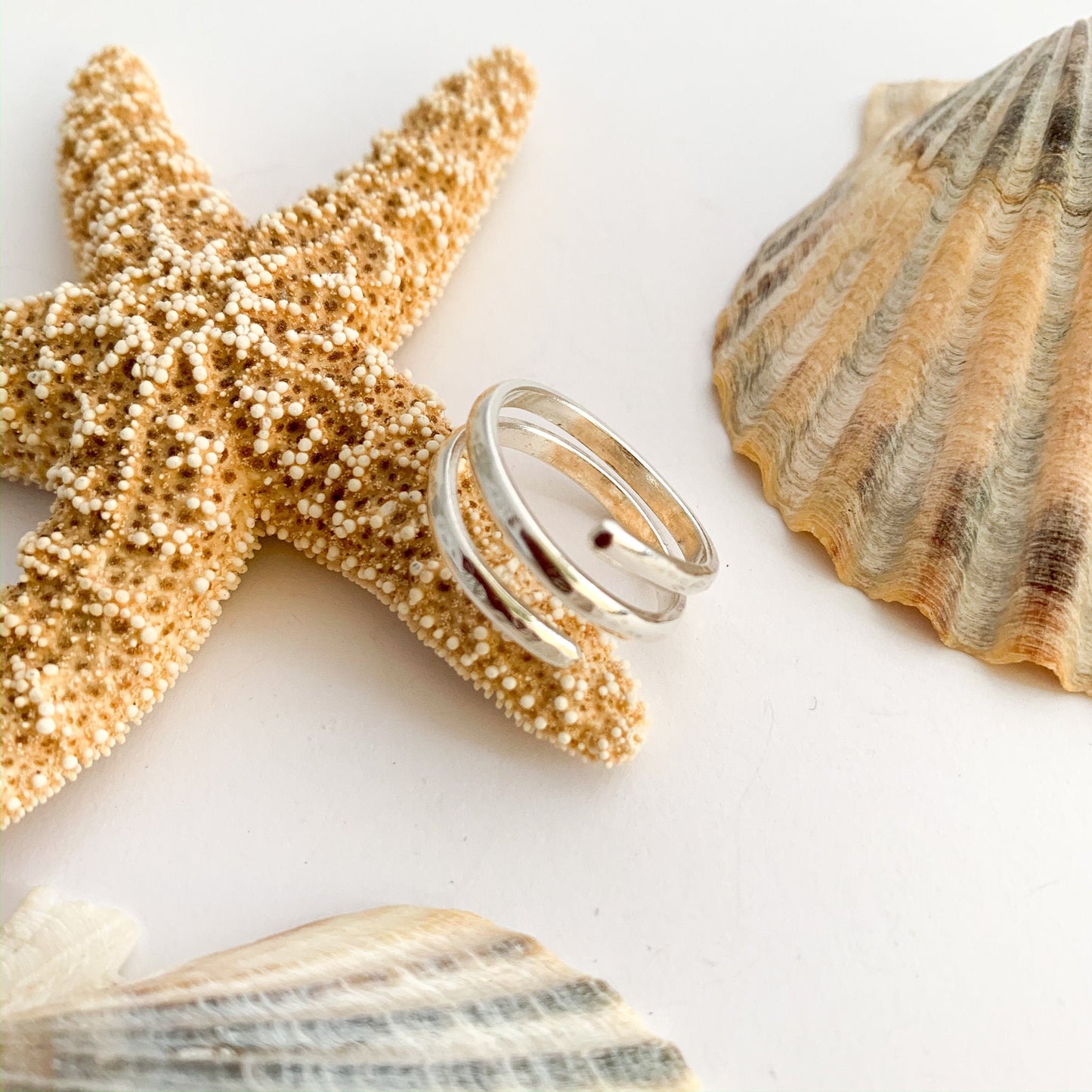 925 Sterling Silver Coil Ring