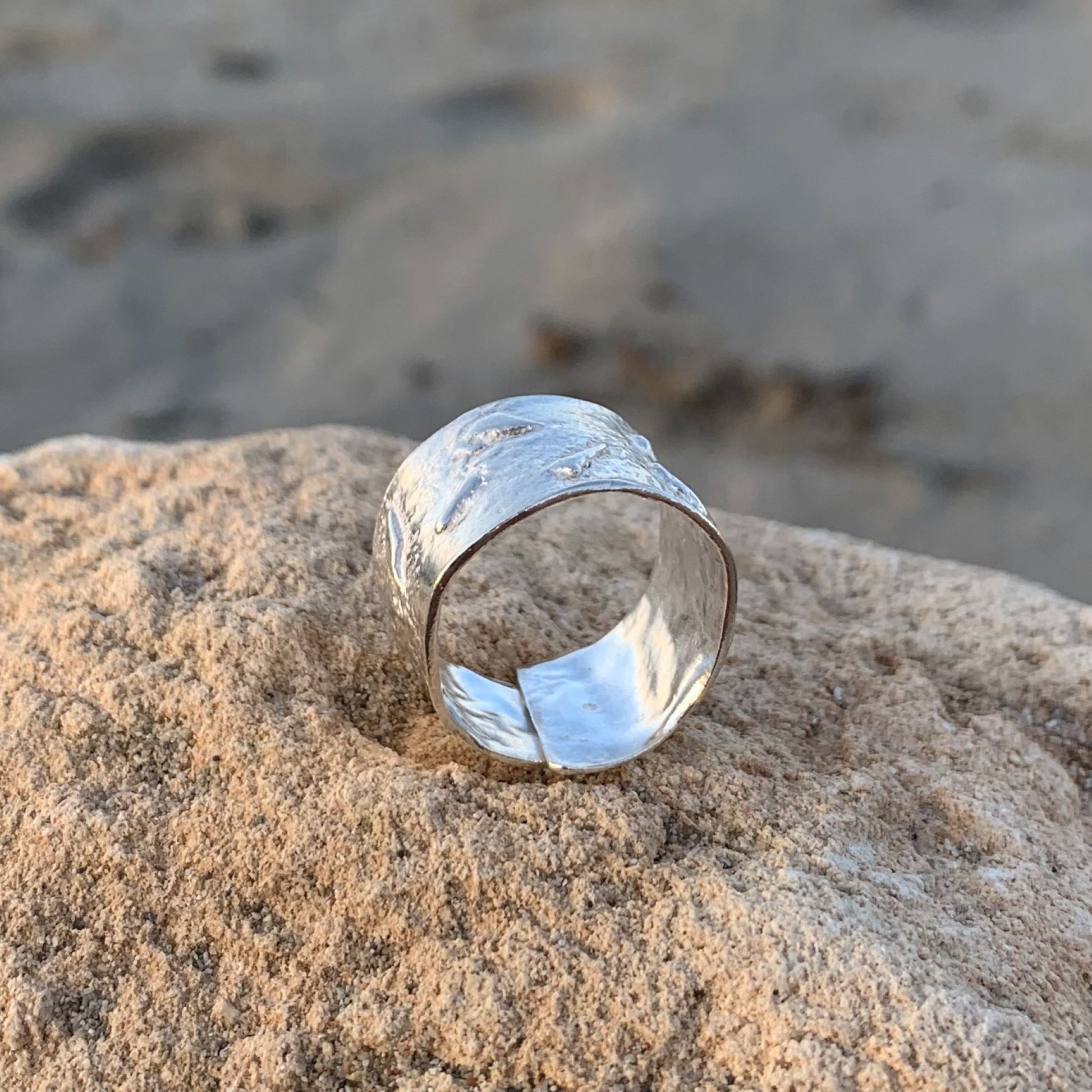 925 Sterling Silver Fused Ring