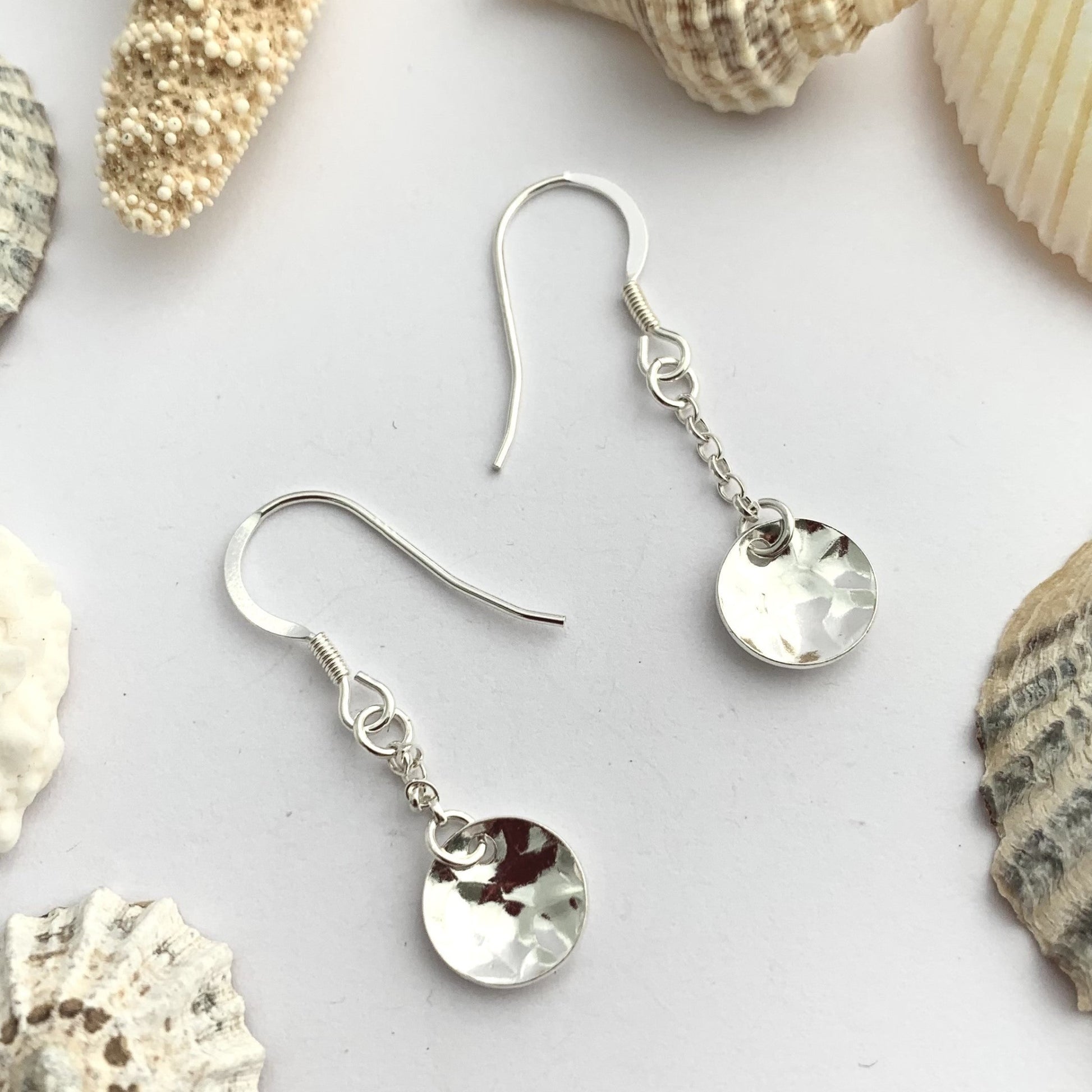 925 Sterling Silver Little Circle Earrings