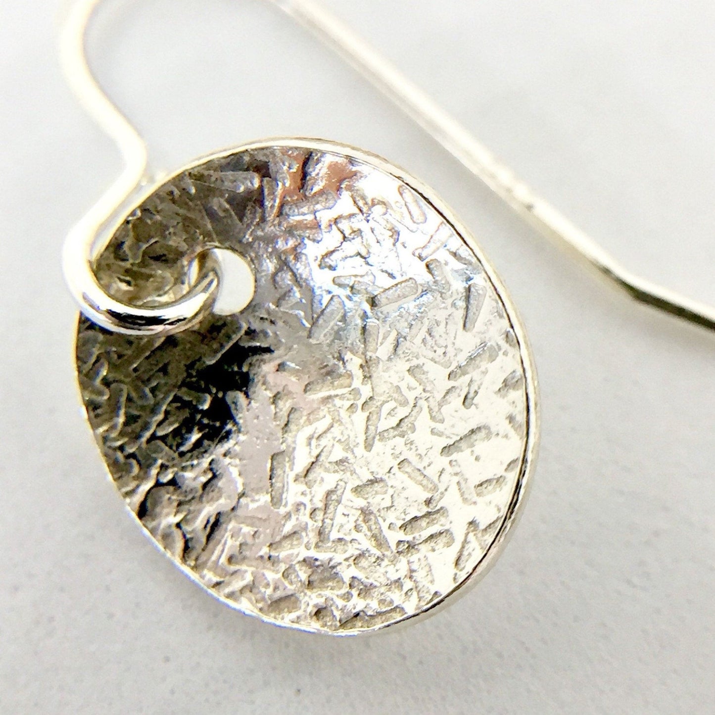 925 Sterling Silver Oval Drop Earrings