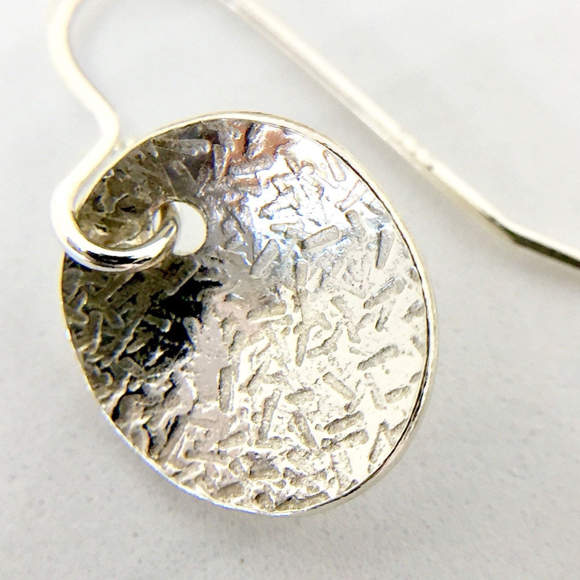 925 Sterling Silver Oval Drop Earrings