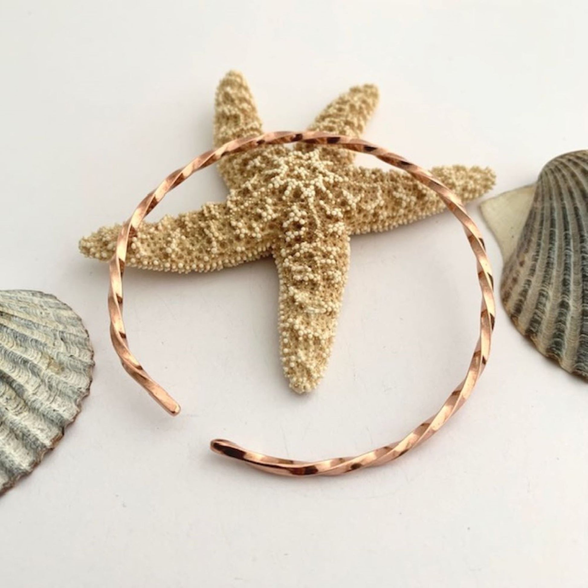 Copper Twisted Adjustable Bracelet