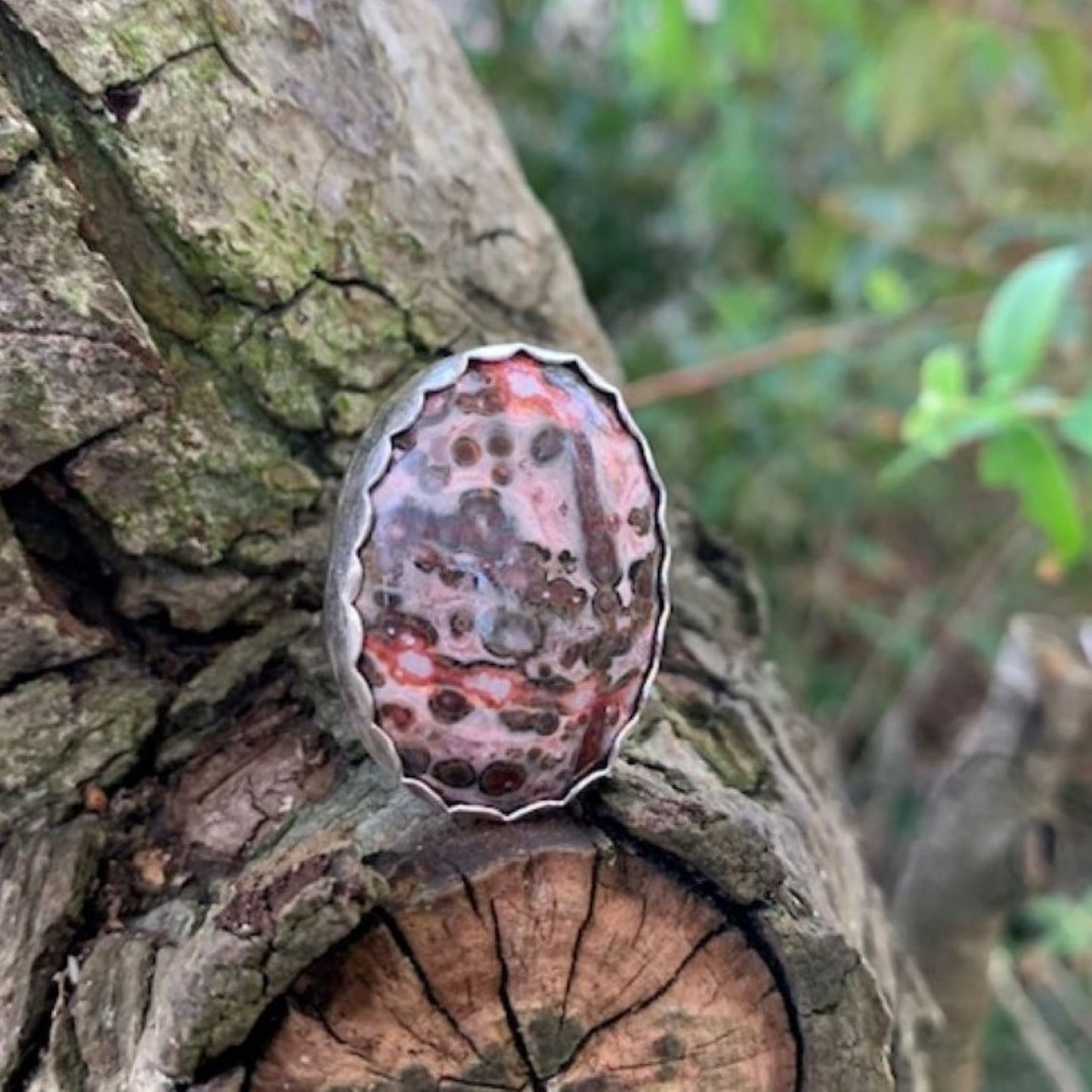 Leopold Jasper Gemstone Statement Ring