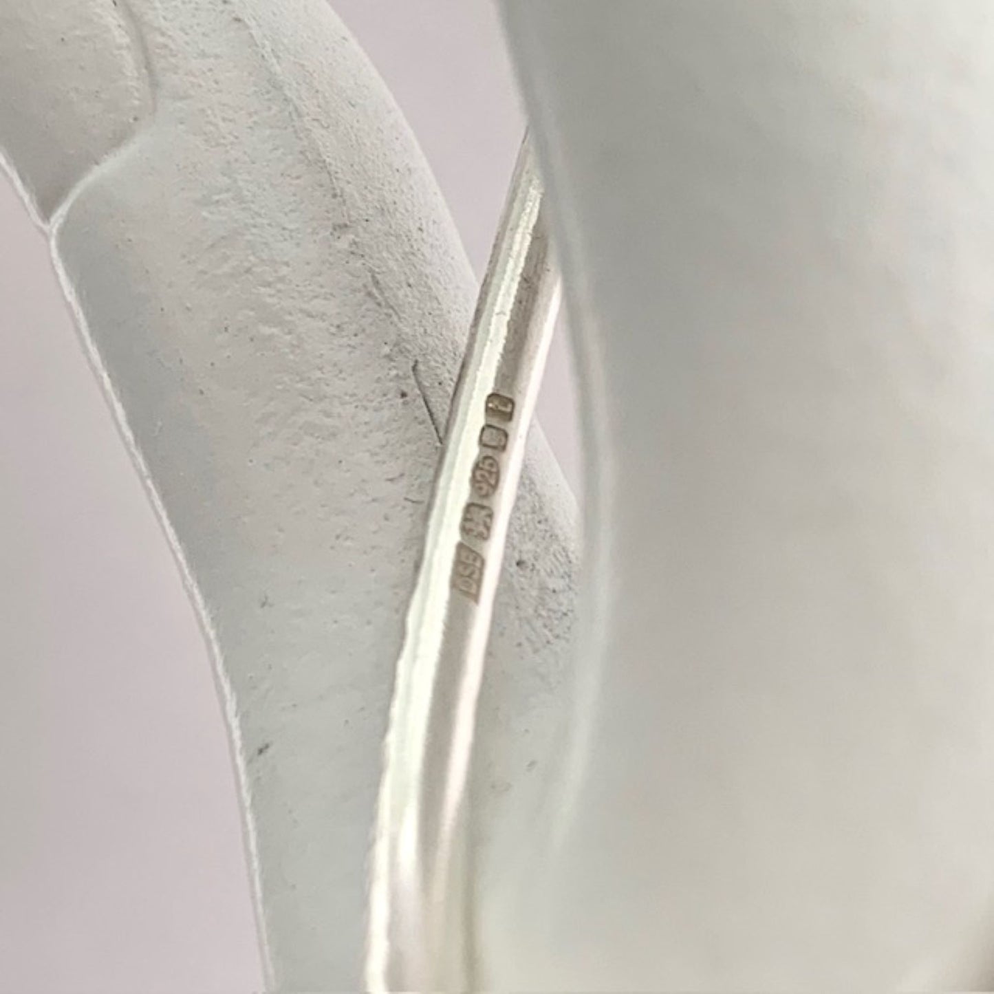 Plain Solid Sterling Silver Hallmarked Bangle