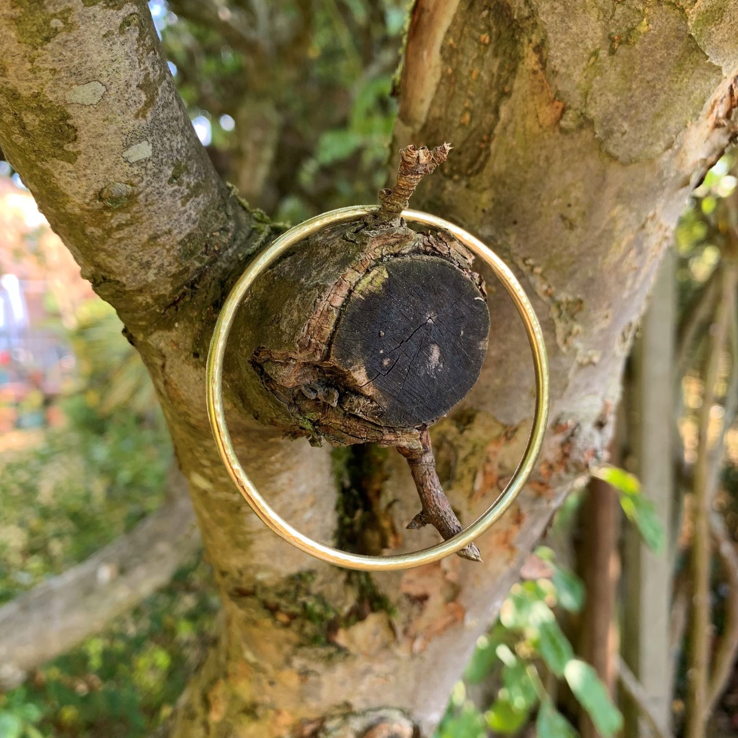 Skinny Brass Stacking Bangle