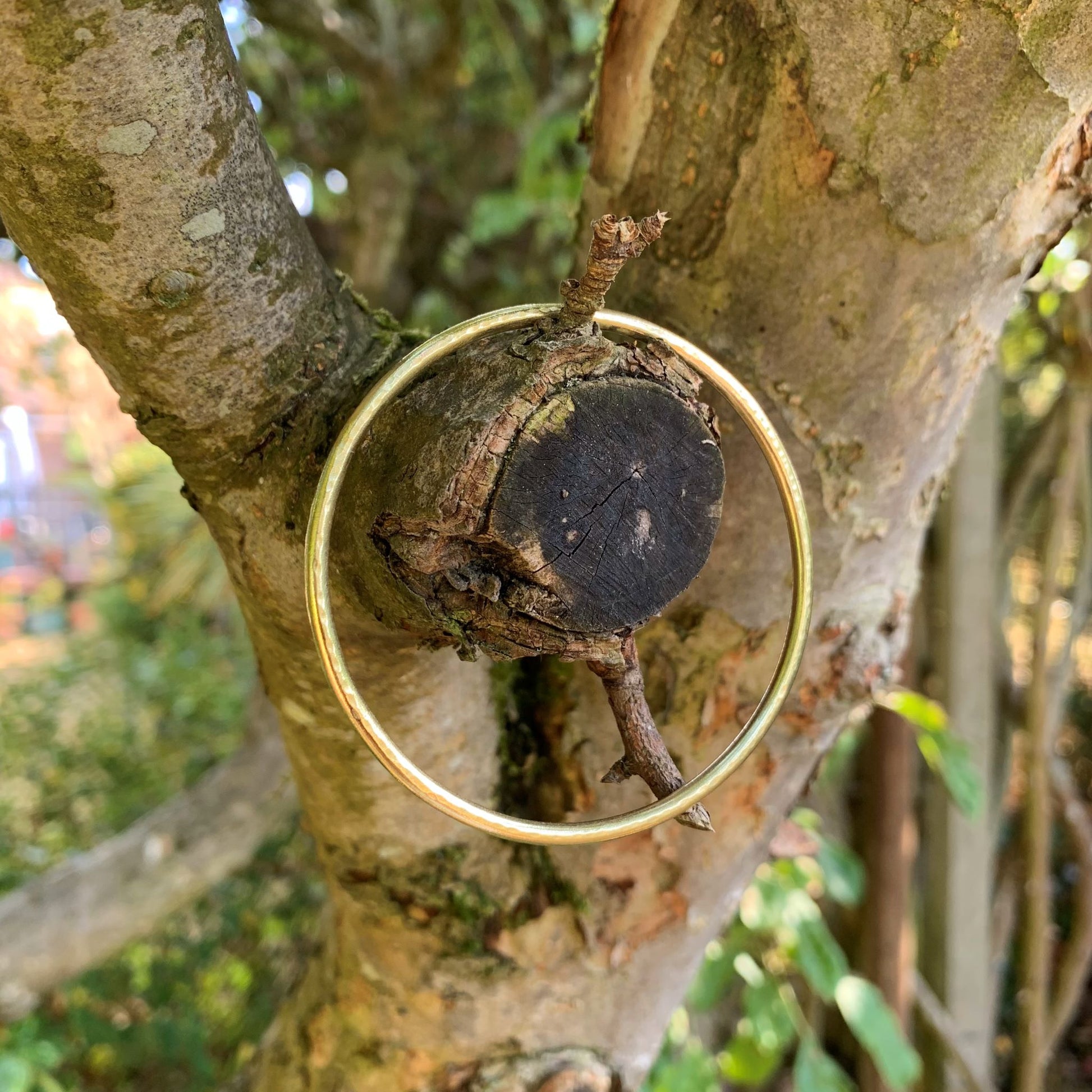 Skinny Brass Stacking Bangle