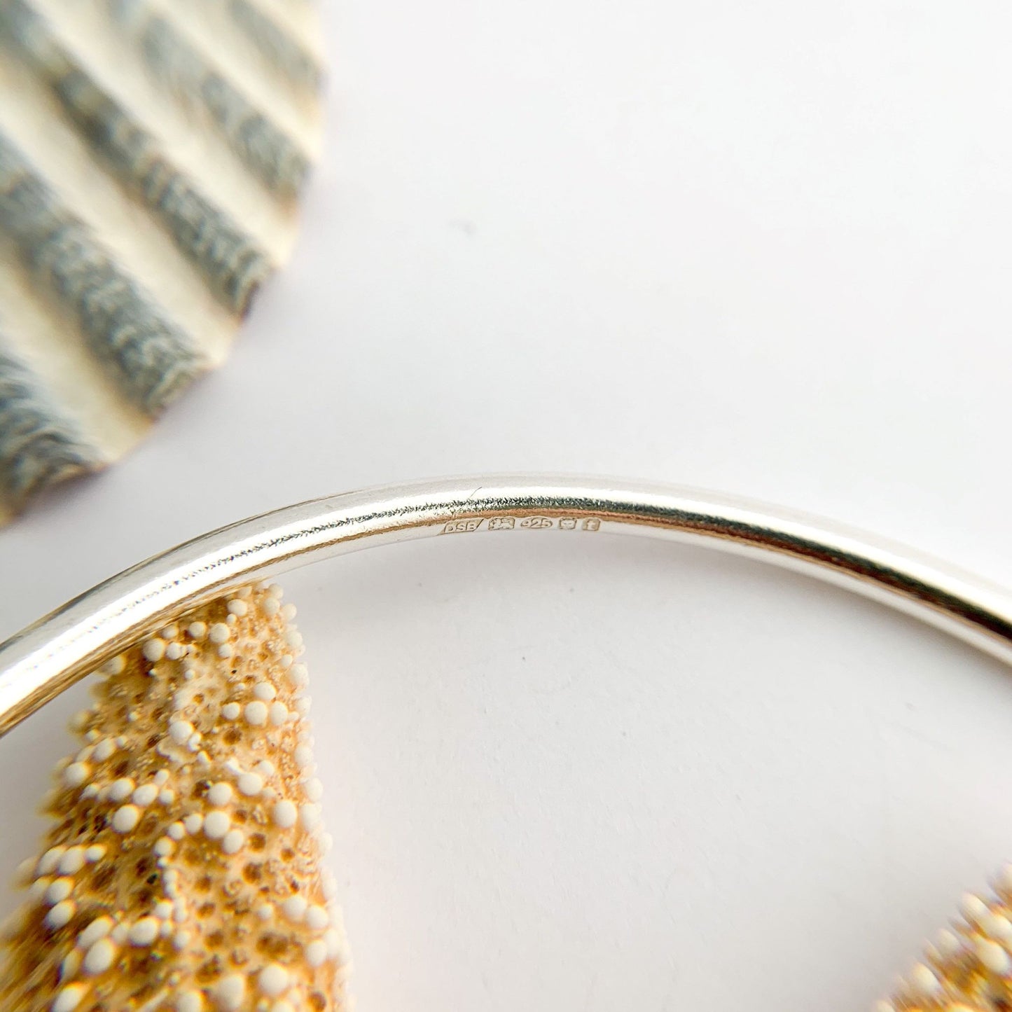 Solid Sterling Silver Hallmarked Bangle