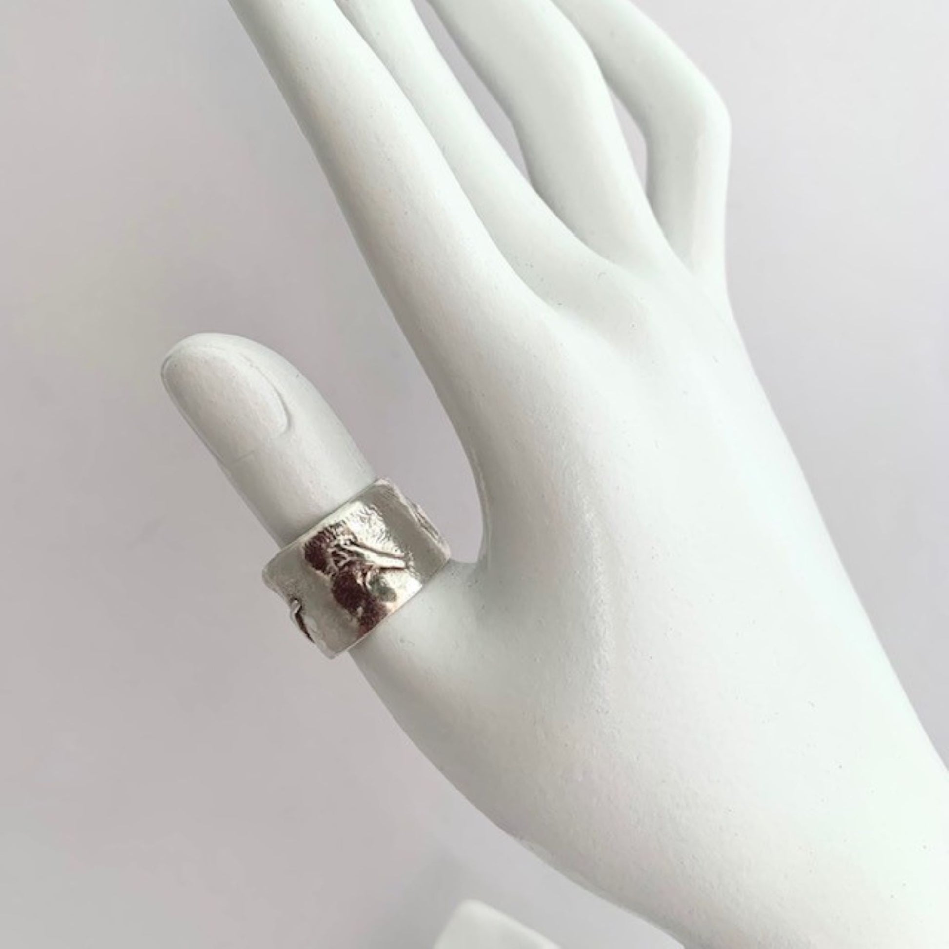 Sterling Silver Rustic Ring