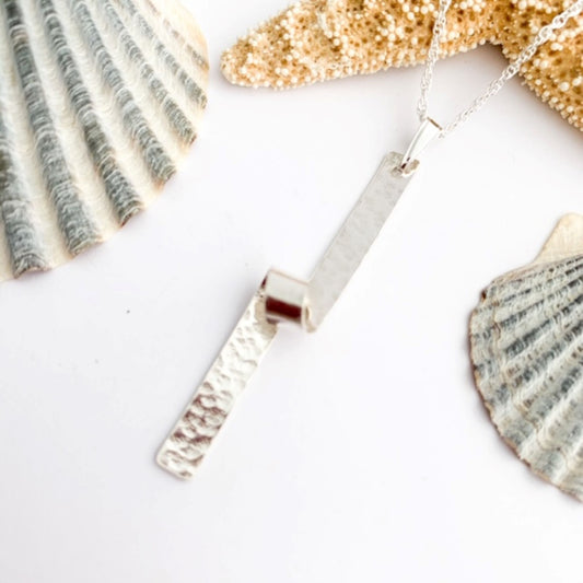 Sterling Silver Scroll Necklace