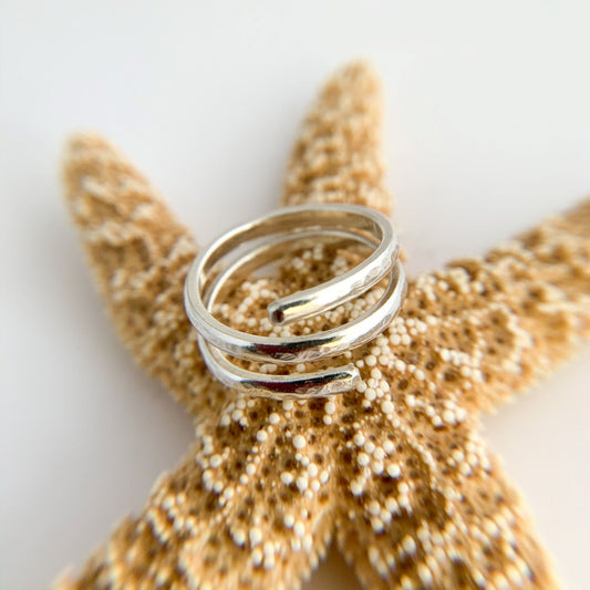 Sterling Silver Spiral Ring