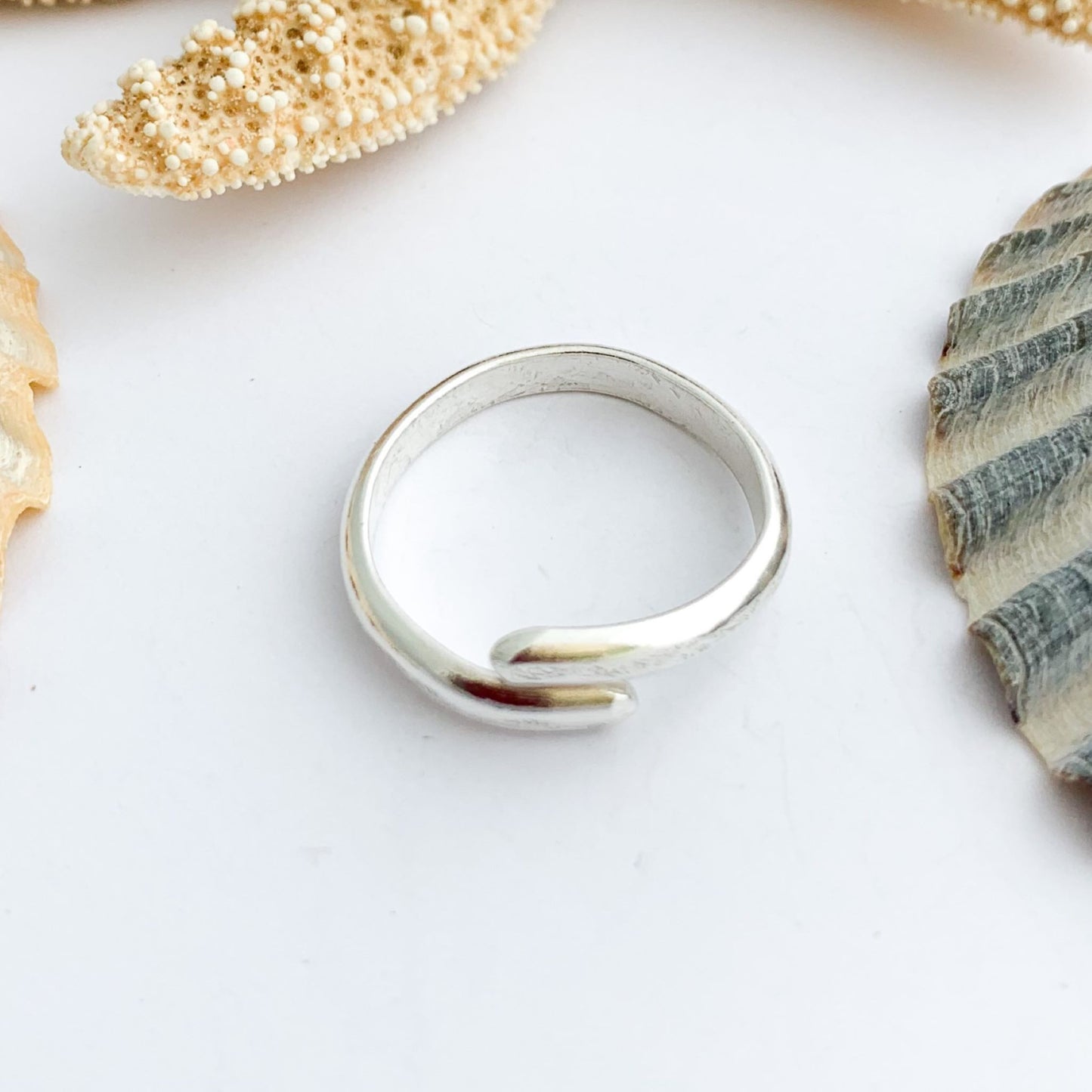 Sterling Silver Spiral Wire Ring