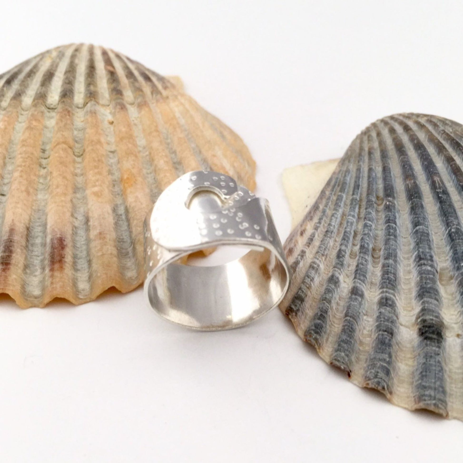 Sterling Silver Wave Ring