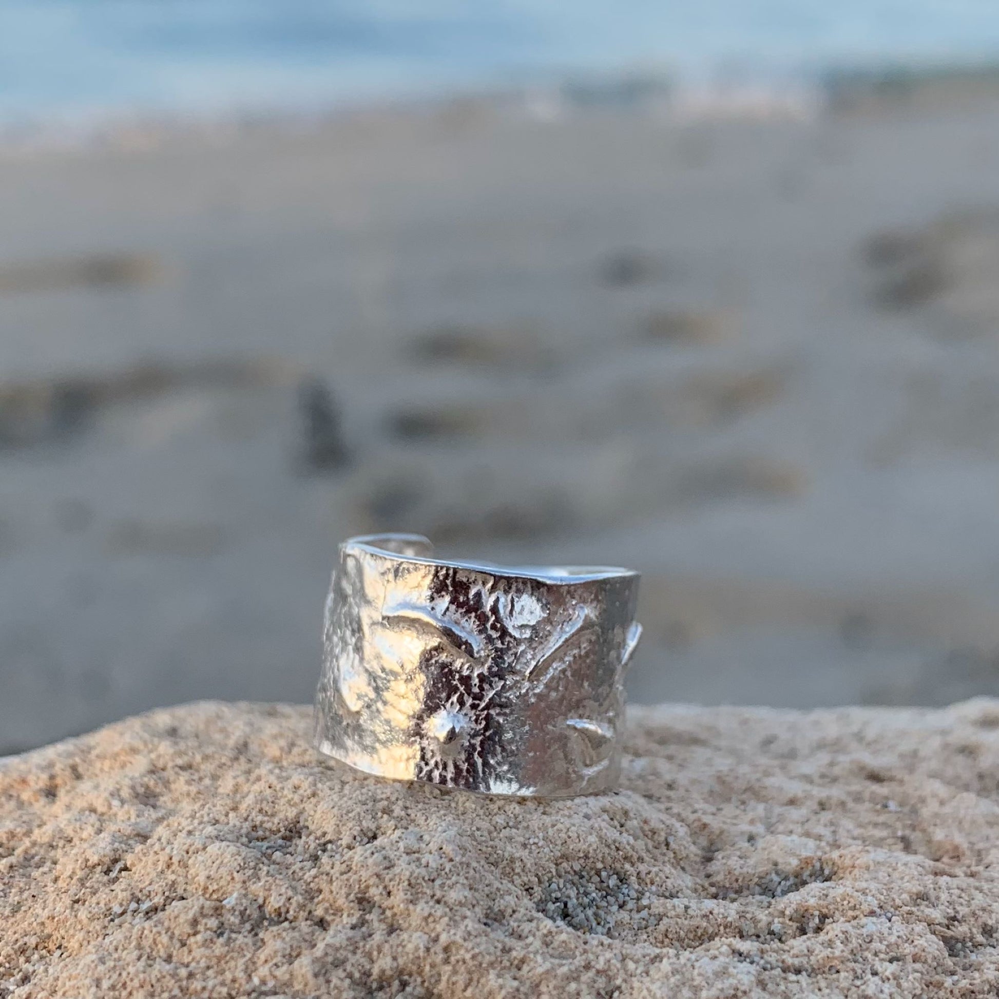 Sterling Silver Wide Ring