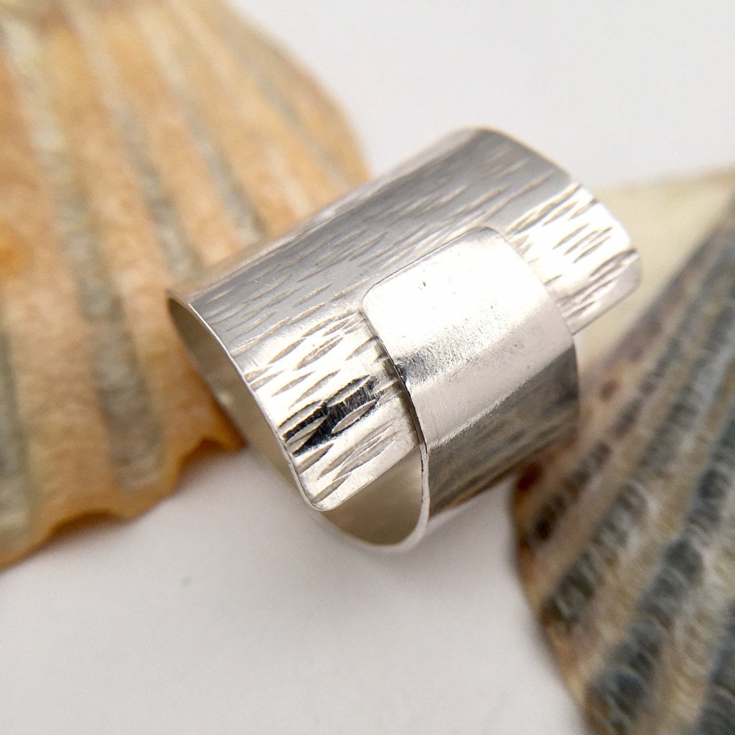 Wrap Over 925 Sterling Silver Ring
