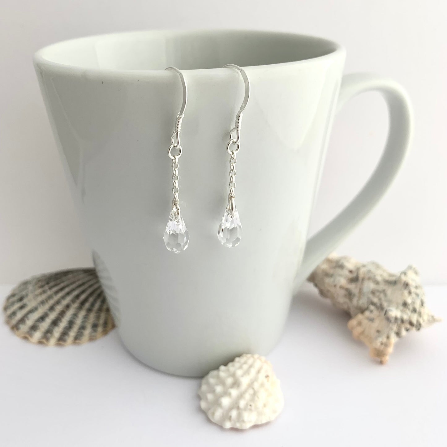 Dangle Crystal Bead Earrings