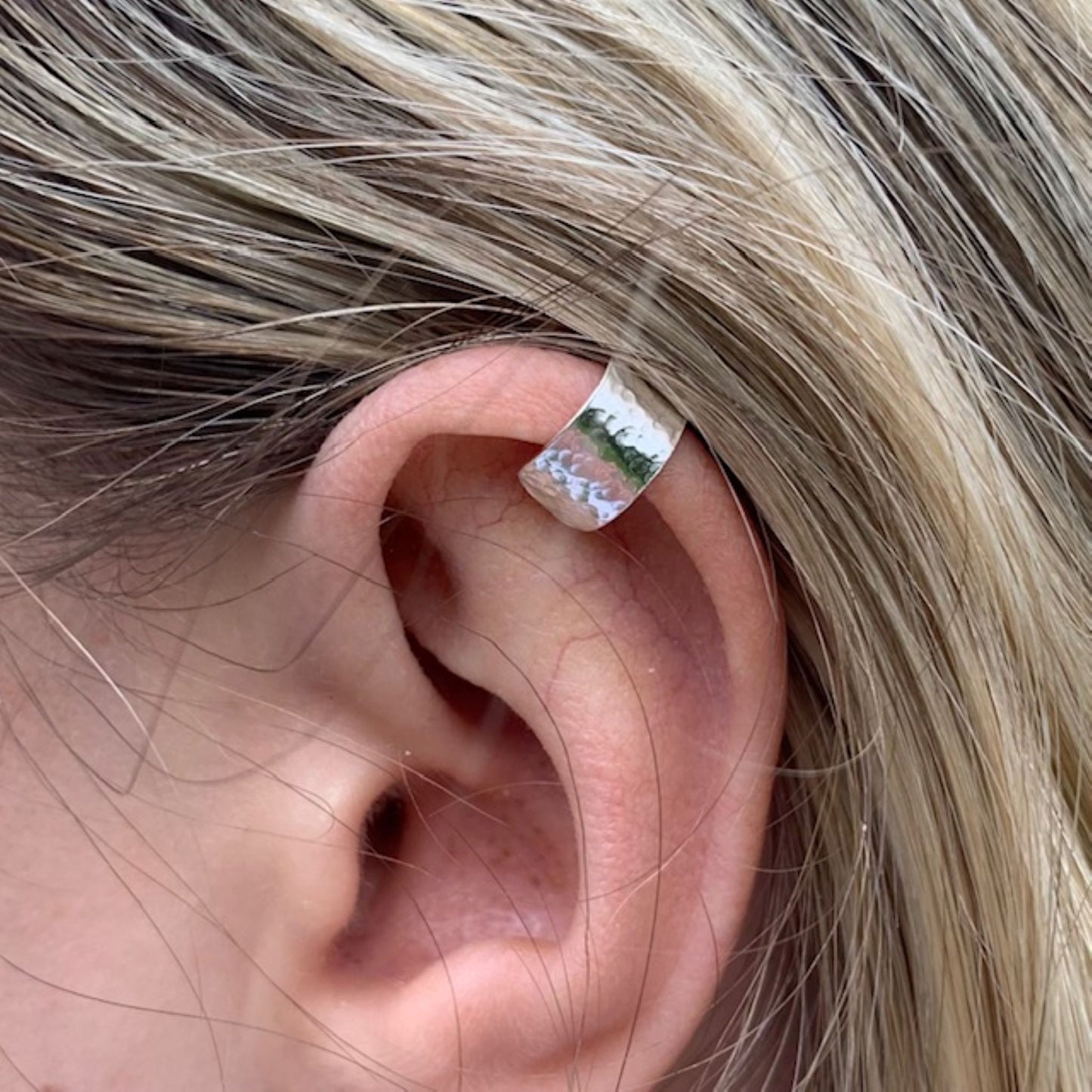 Helix Sterling Silver Ear Cuff