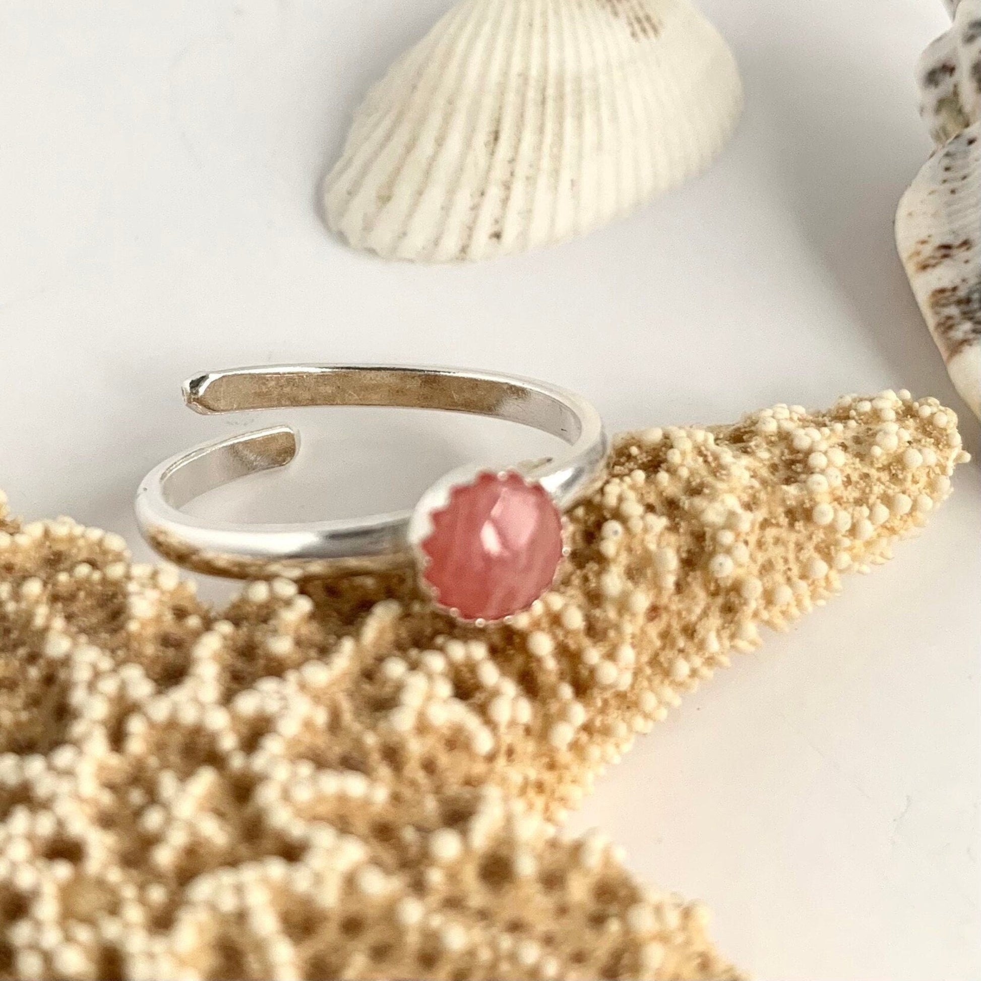 Pink Gemstone Ring