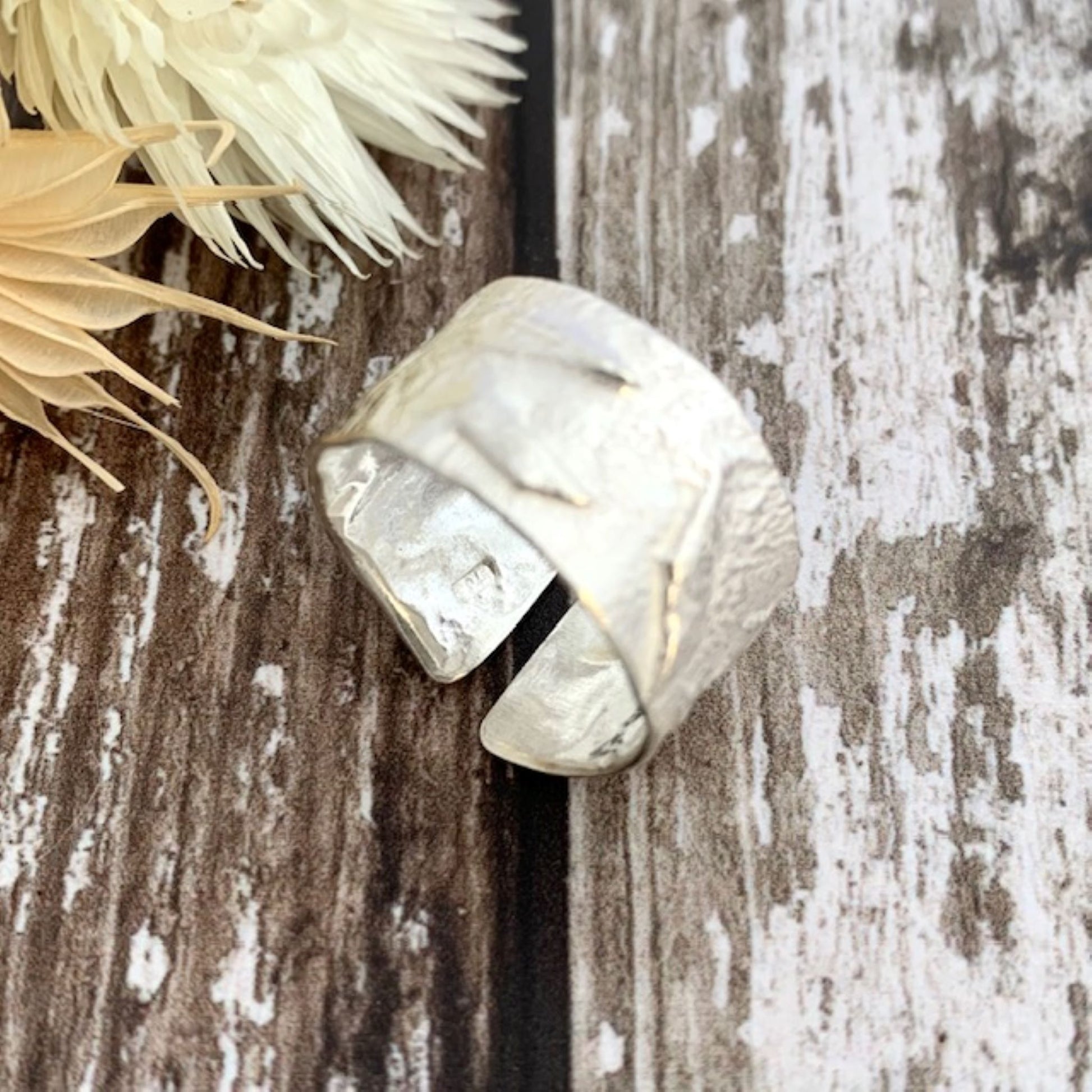 Rustic Sterling Silver Ring