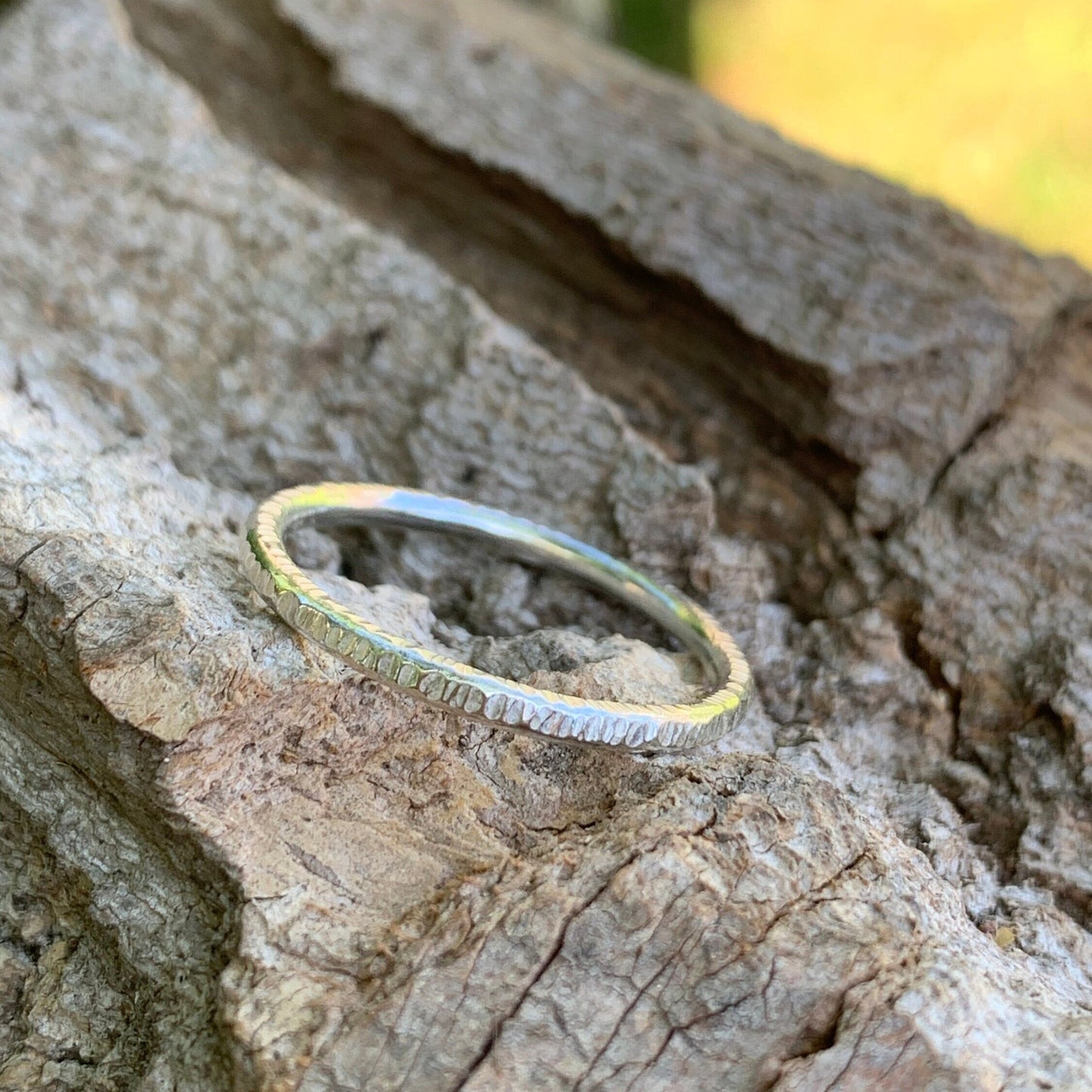 Skinny Silver Stacking Ring