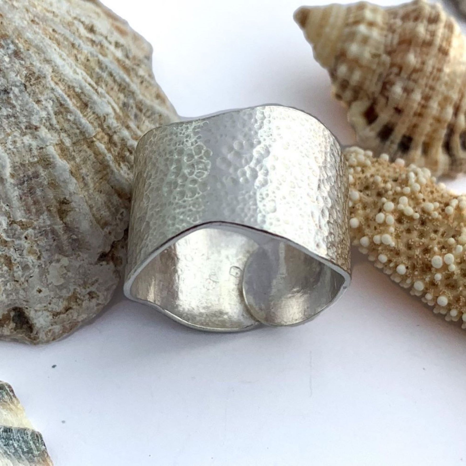 Sterling Silver Wave Design Ring
